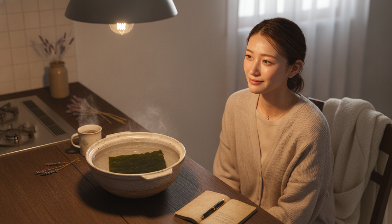 鍋底に沈む厚い昆布と、すぐには返せなかった相槌の行方