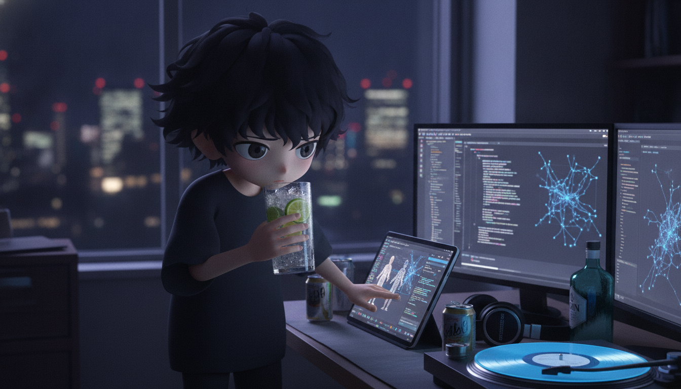 キャラクターの迷いと、思考の癖を受け継ぐ夜