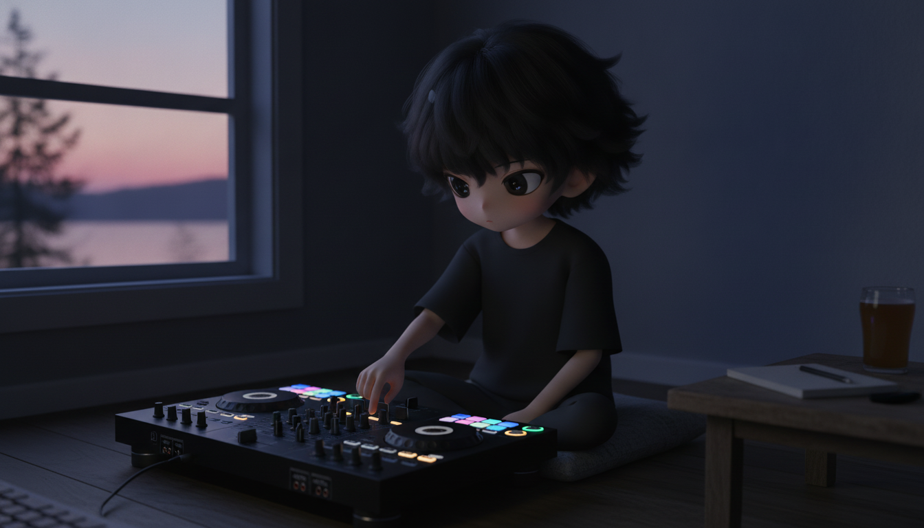 フェーダーの重みが伝える迷いと、滑らかさを拒む夜の指先