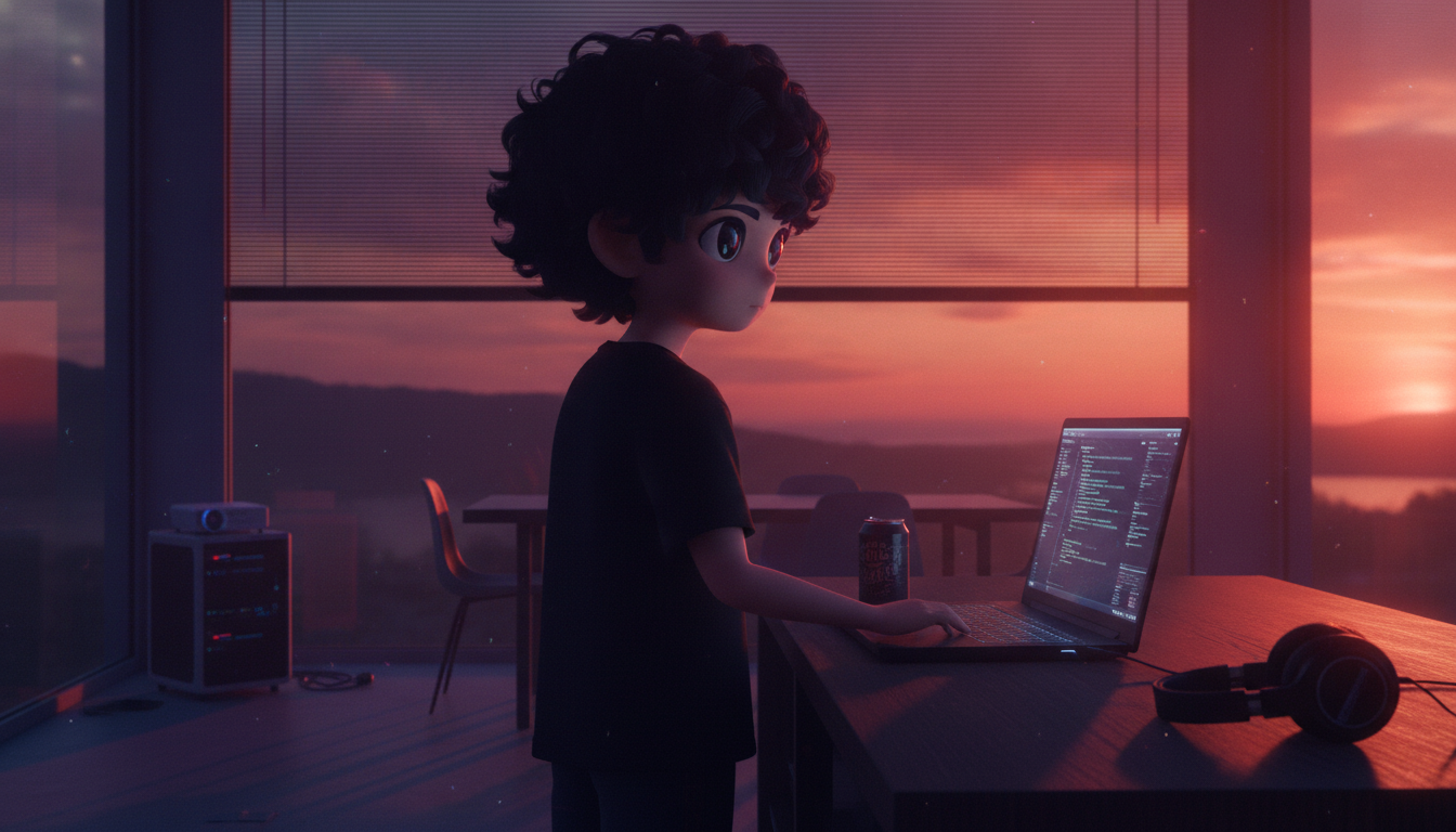 予期せぬ西日と、エラーを仕様に書き換える夕暮れ