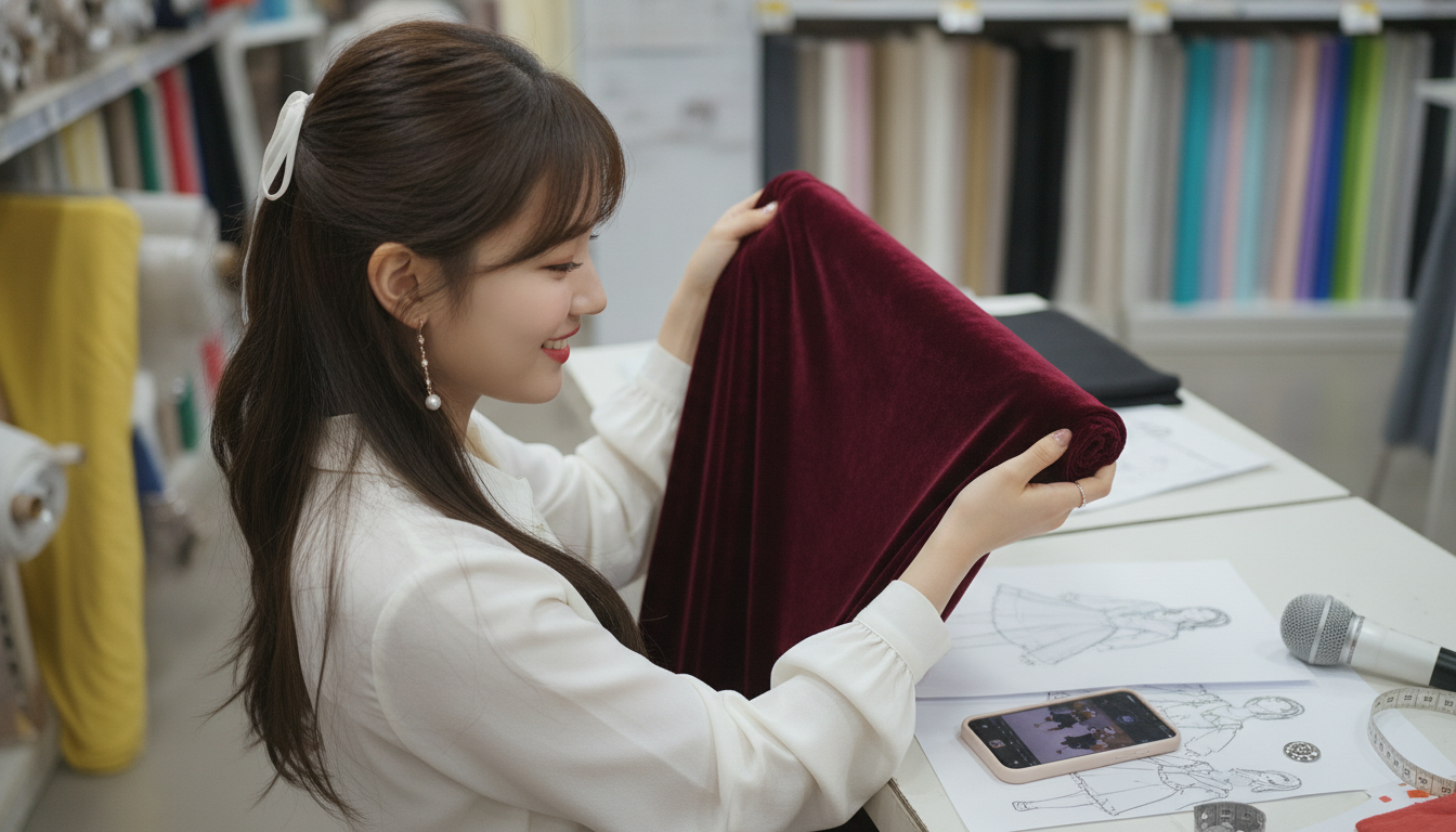 夜19時の蛍光灯と、ボルドー色のベルベットが教えてくれたこと