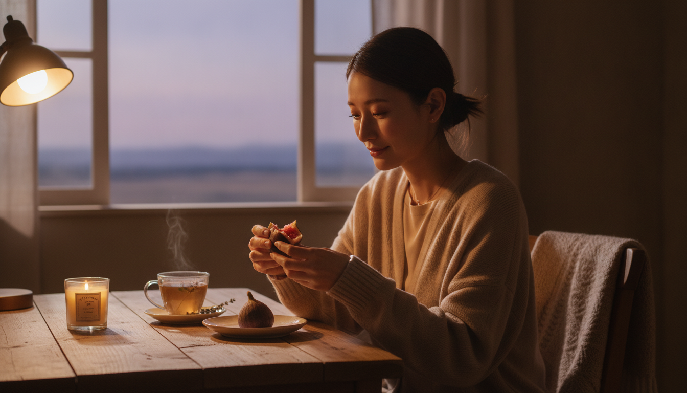 いびつな無花果の甘い香りと、柔らかいものをそのまま受け止める秋の朝