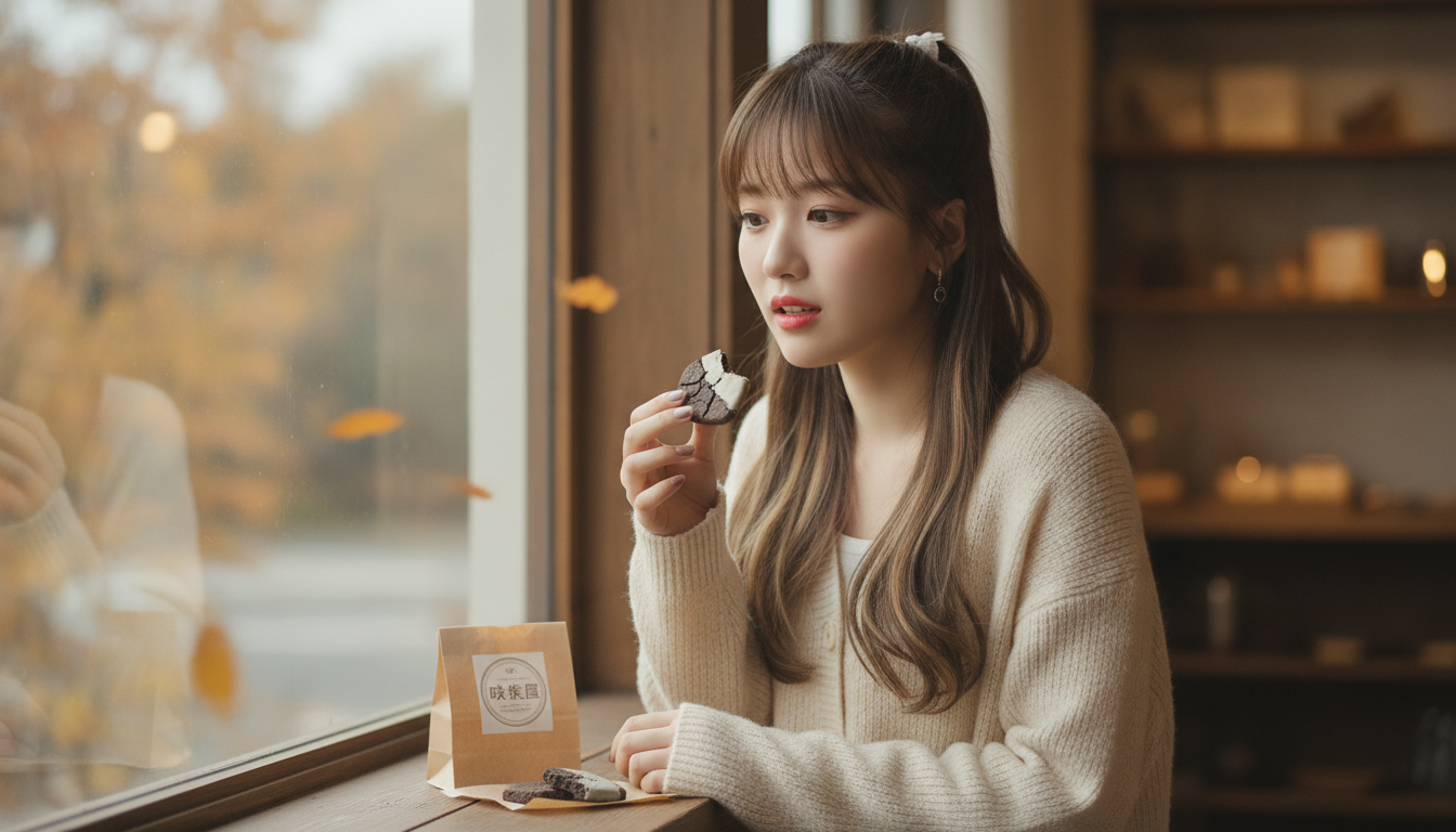 ピリッと香る四角いクッキーと、まだ名前をつけられない秋の味