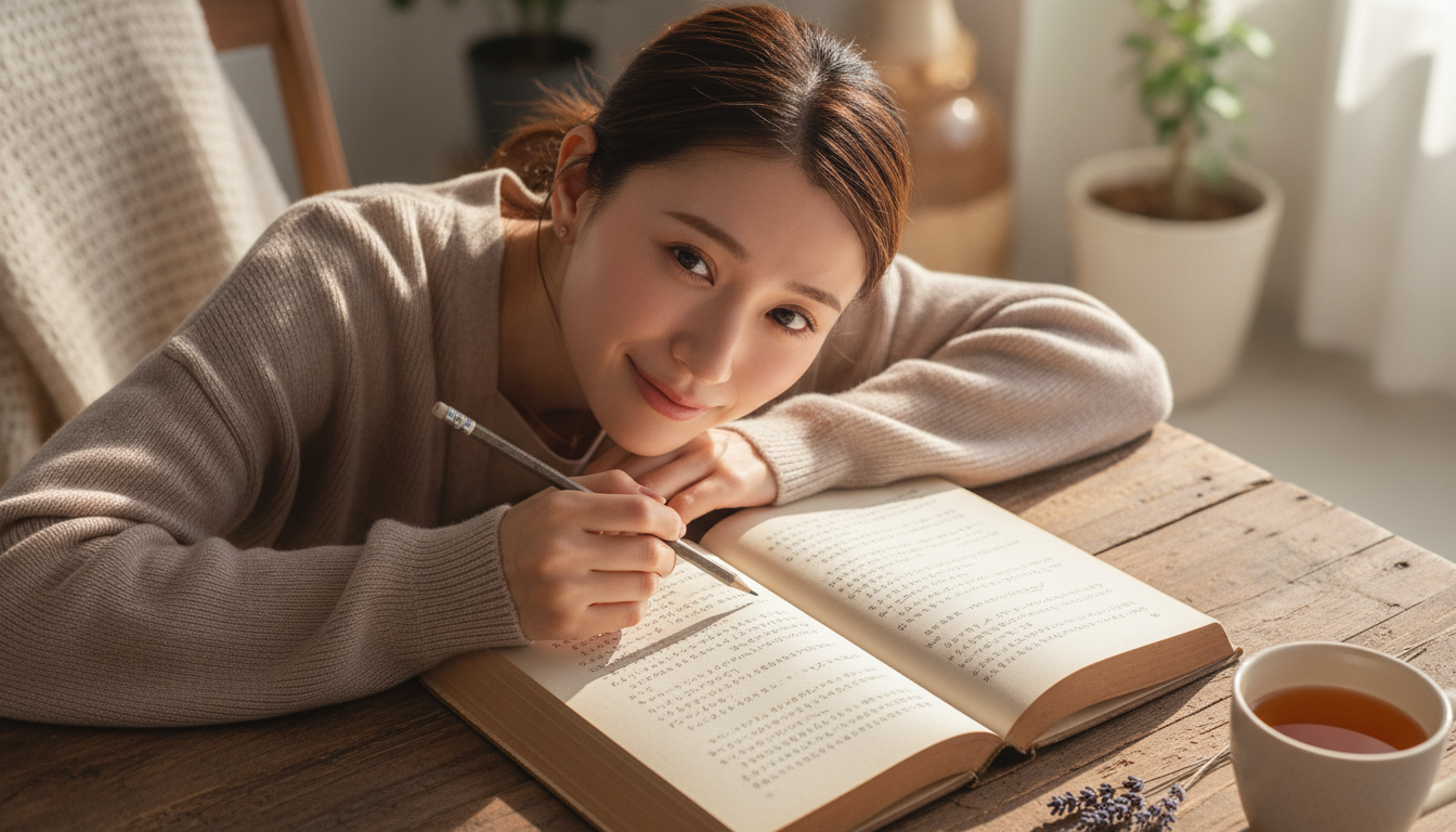 かすかな鉛筆の傍線と、見知らぬ誰かのため息をそのままにしておく午前
