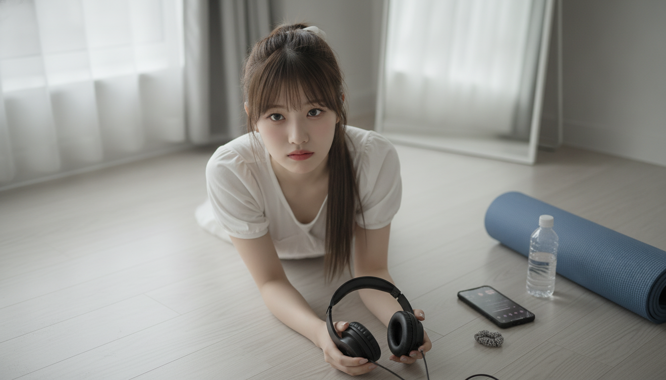 遅れて響くベース音と、鏡の前で迷子になった私のステップ