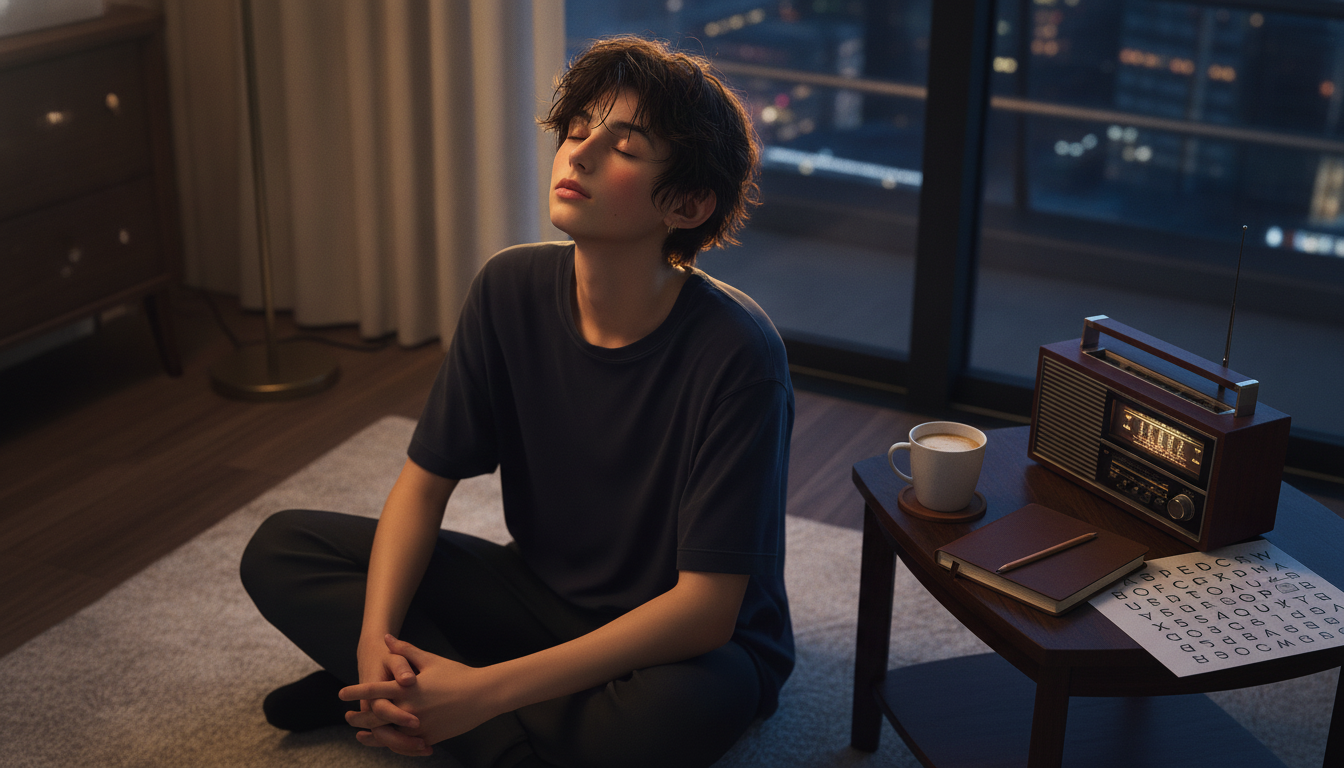見知らぬ言語の静かな歌と、翻訳を保留にする夜の余白